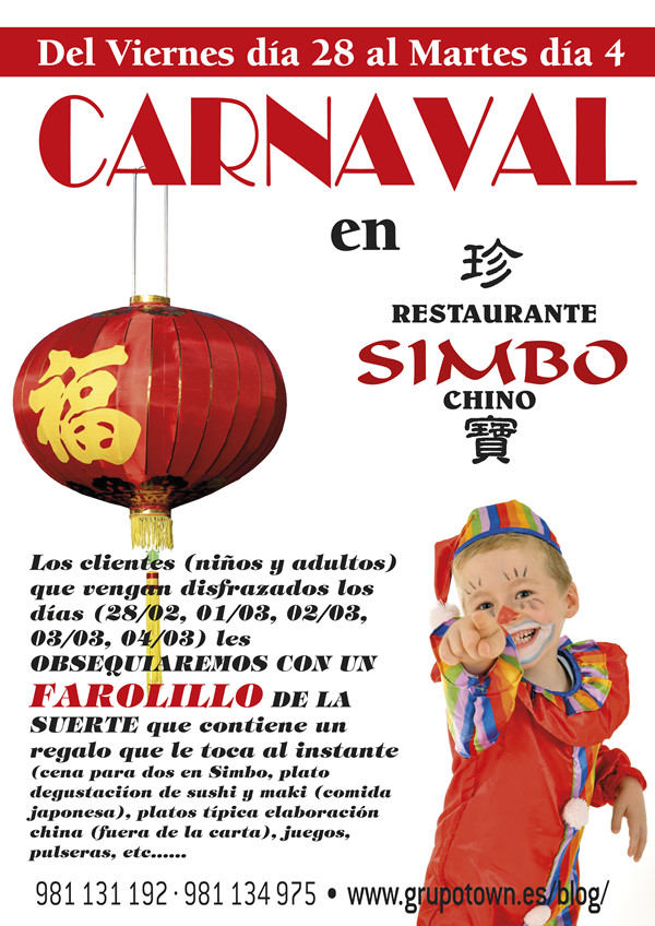 cartel carnaval simbo